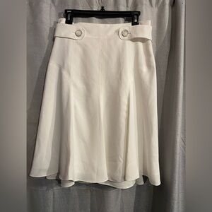 NWT Tahari Elegant Cream A-Line Women's Skirt